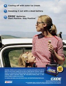 EXIDE Stay Positive