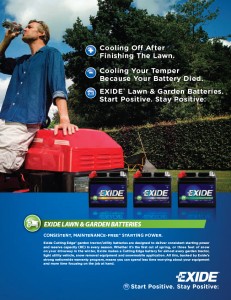 EXIDE Stay Positive